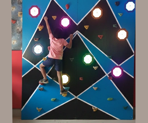 Interactive Climbing Wall